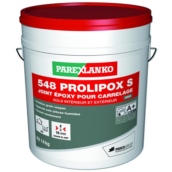 Mortier joint PROLIPOX S 548 gris kit 14kg 