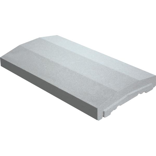 Couvertine OPTIPOSE spéciale platine 49x28cm Ep.4cm gris