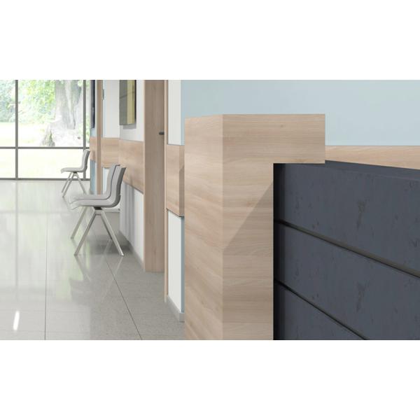 Tablette mélaminée Acacia crème 18mm 120x50cm - Mr.Bricolage